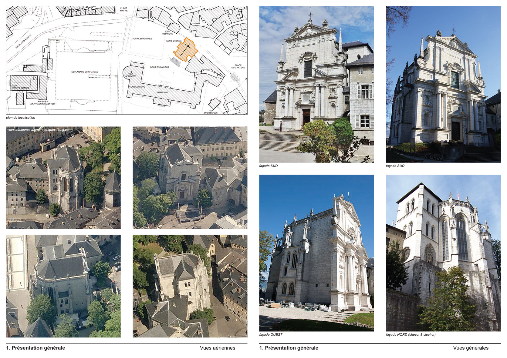 épure /// architecture & patrimoine | diagnostic de la Sainte-Chapelle du Château des Ducs de Savoie, Chambéry (Savoie)