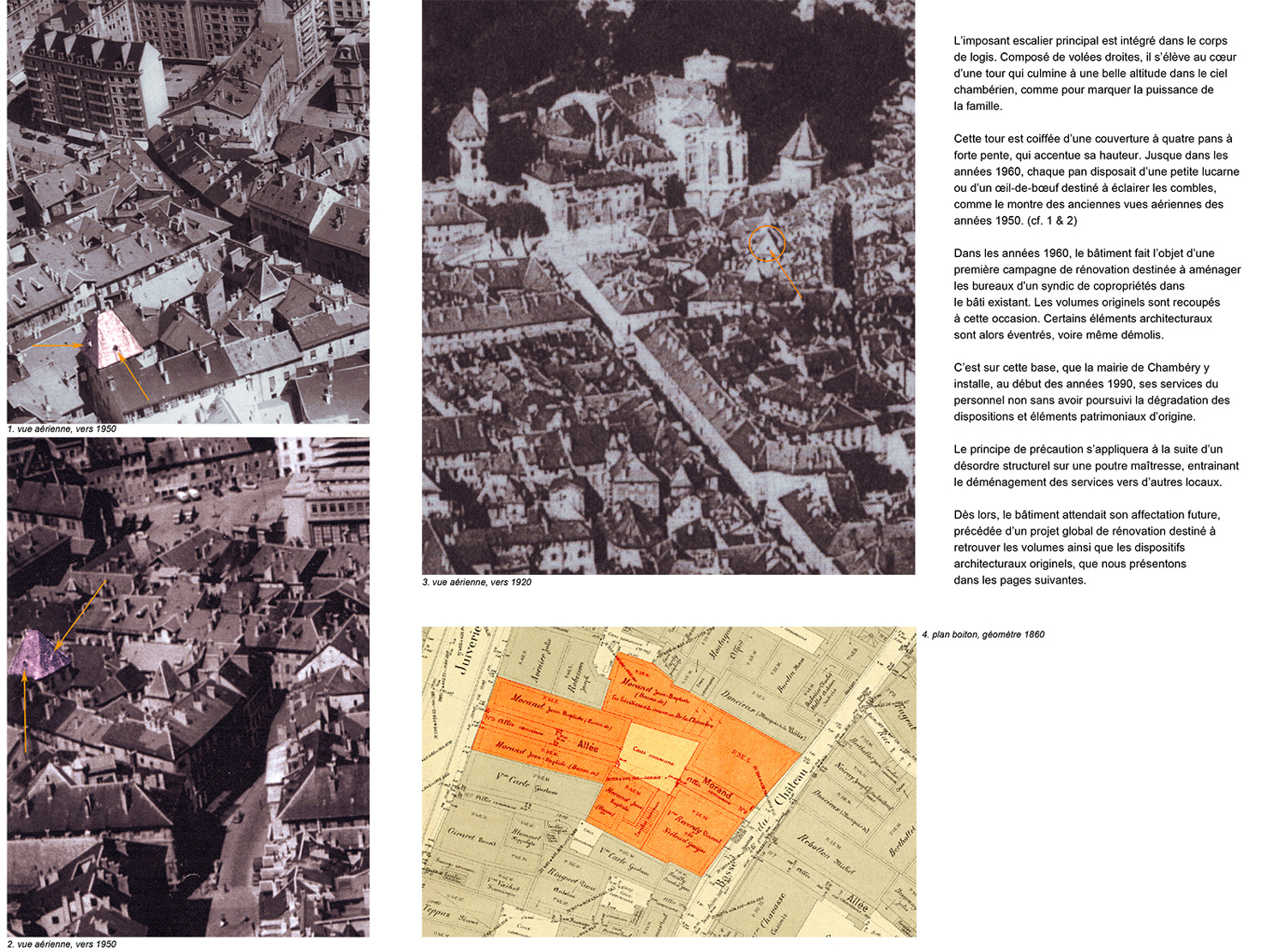 épure /// architecture & patrimoine | aménagement d'appartements dans l'hôtel Morand à Chambéry en savoie
