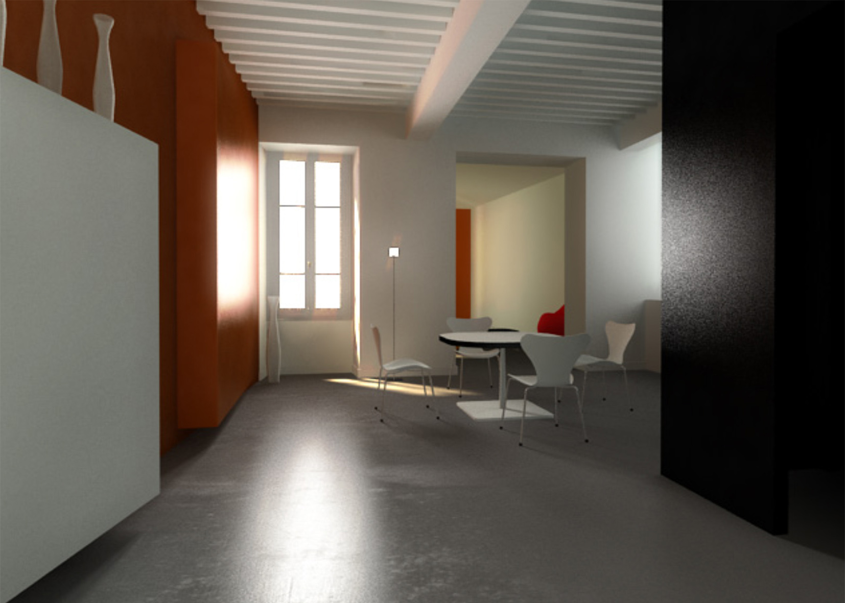 épure /// architecture & patrimoine | réhabilitation d'un appartement, place Saint-Léger, Chambéry en savoie