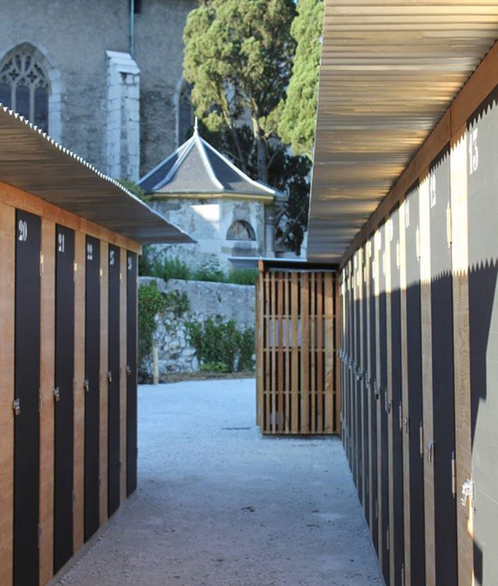 épure /// architecture & patrimoine | aménagement des jardins familiaux de Lémenc, Chambéry